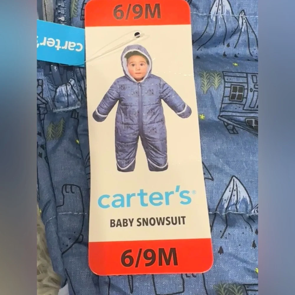 Carters cozy snowsuit